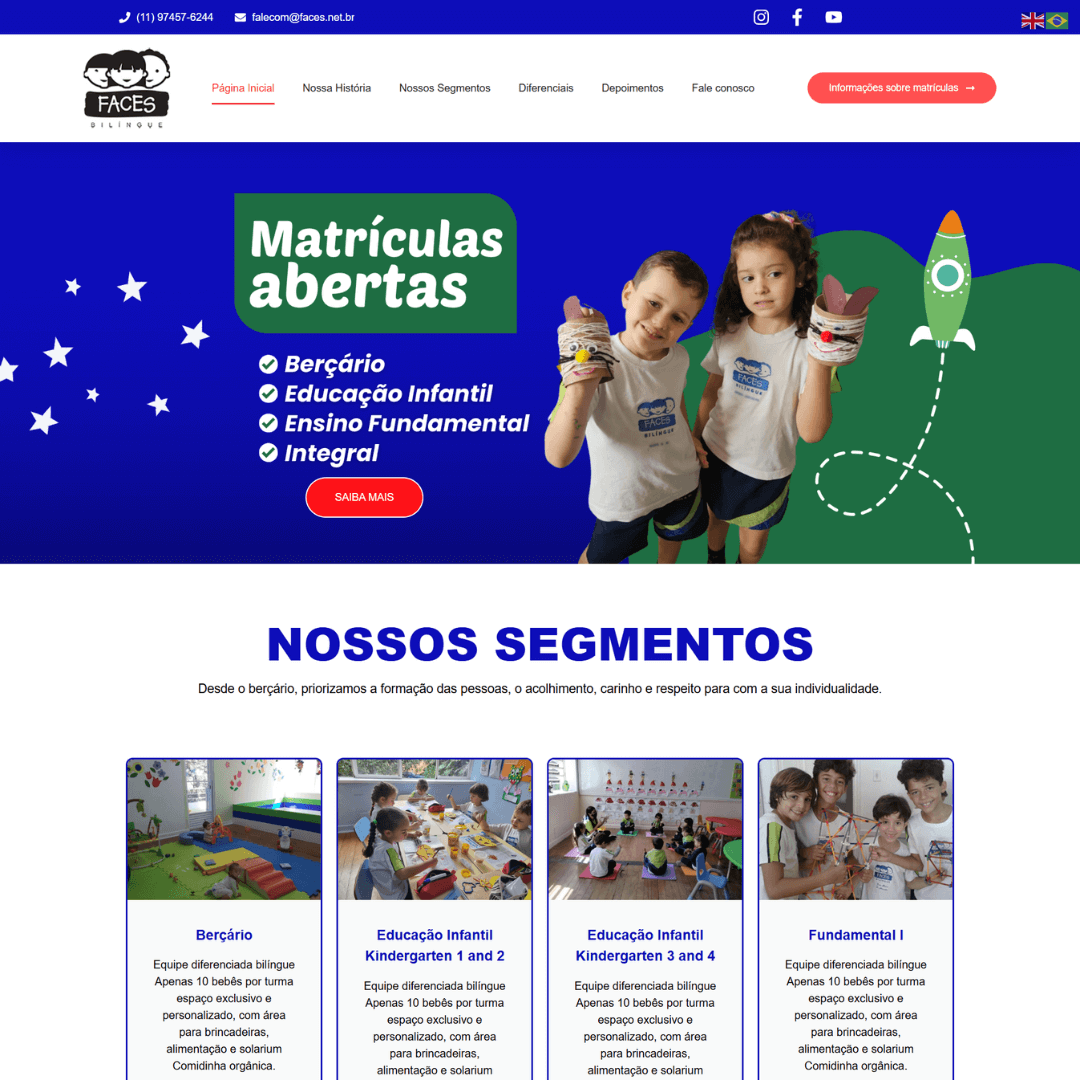 Escola Face Bilíngue